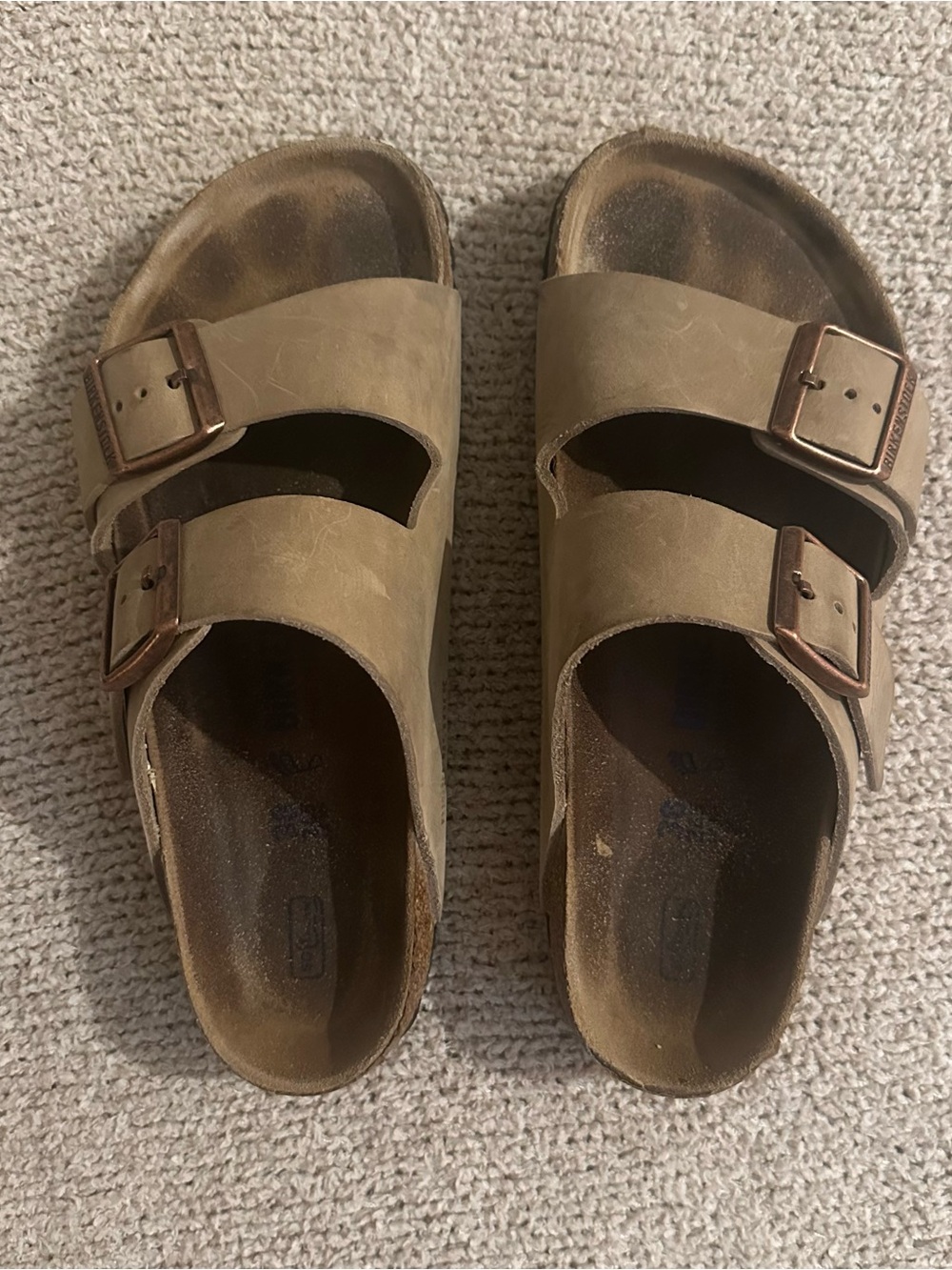 Birkenstocks Arizona Soft Footbed in Tobacco Brown Oiled Leather